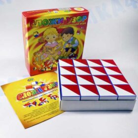 кубики Никитина сложи узор