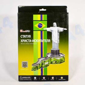 3D Пазл из пенокартона Статуя Христа-искупителя