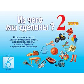 "Из чего мы сделаны? 2" познавательная игра-лото Д-216