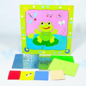 Аппликация мягкая картинка "Лягушонок" арт.2795