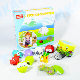 Настольная игра "Прятки зверятки"