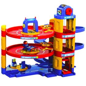 HotWheels Игровой набор 3 в 1. автомойка, заправка. автосервис
